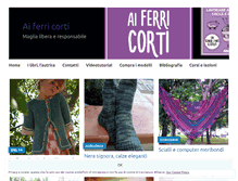 Tablet Screenshot of ferricorti.com